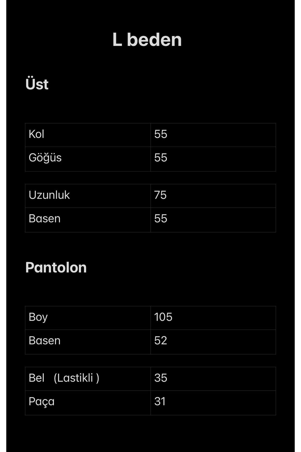 Siyah Taşlı Tesettür İkili Takım / Modal Kumaş Rahat Kesim