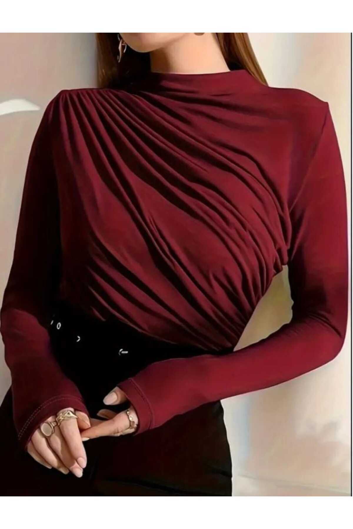 BÜZGÜLÜ BLUZ