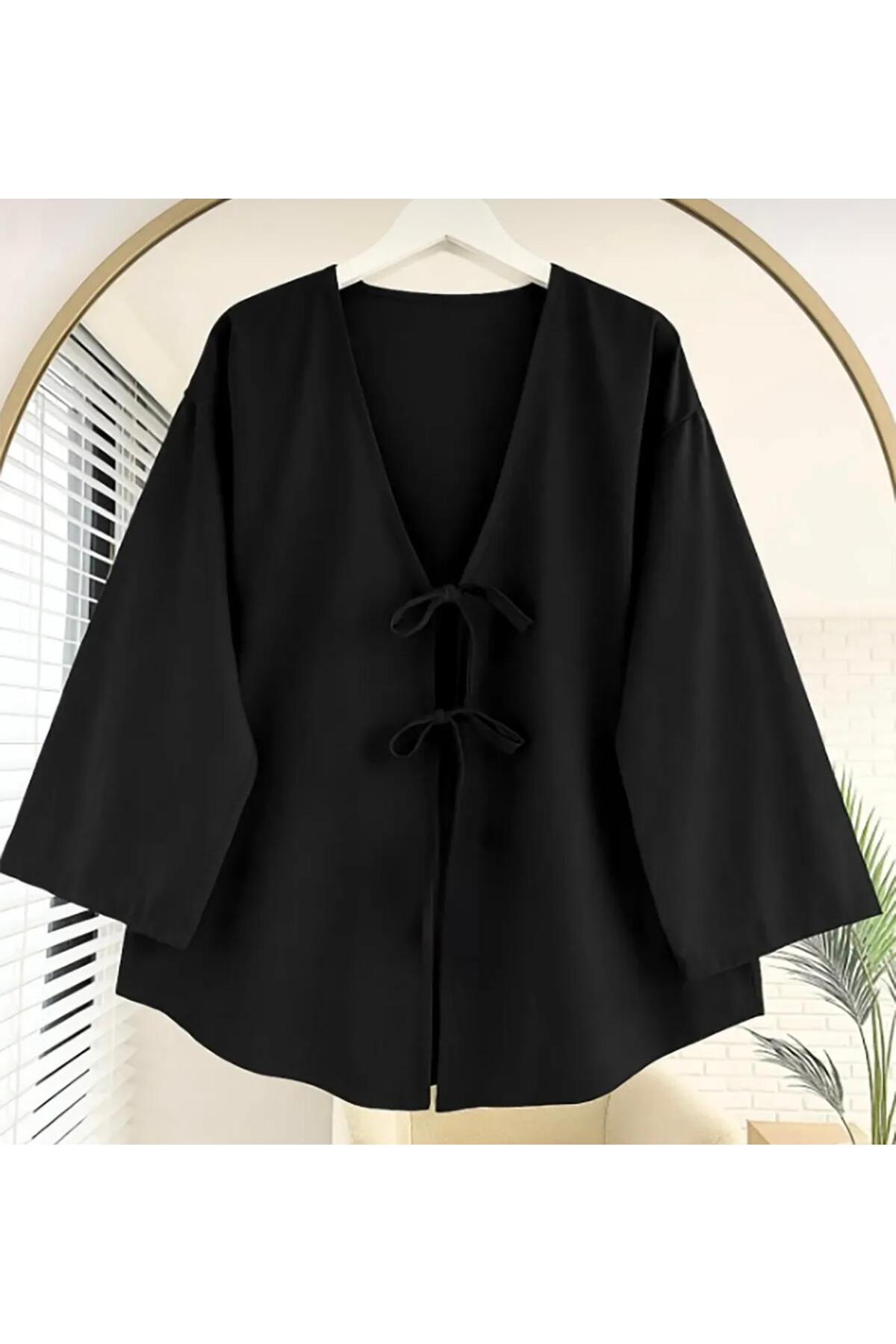 önü bağlamalı kimono