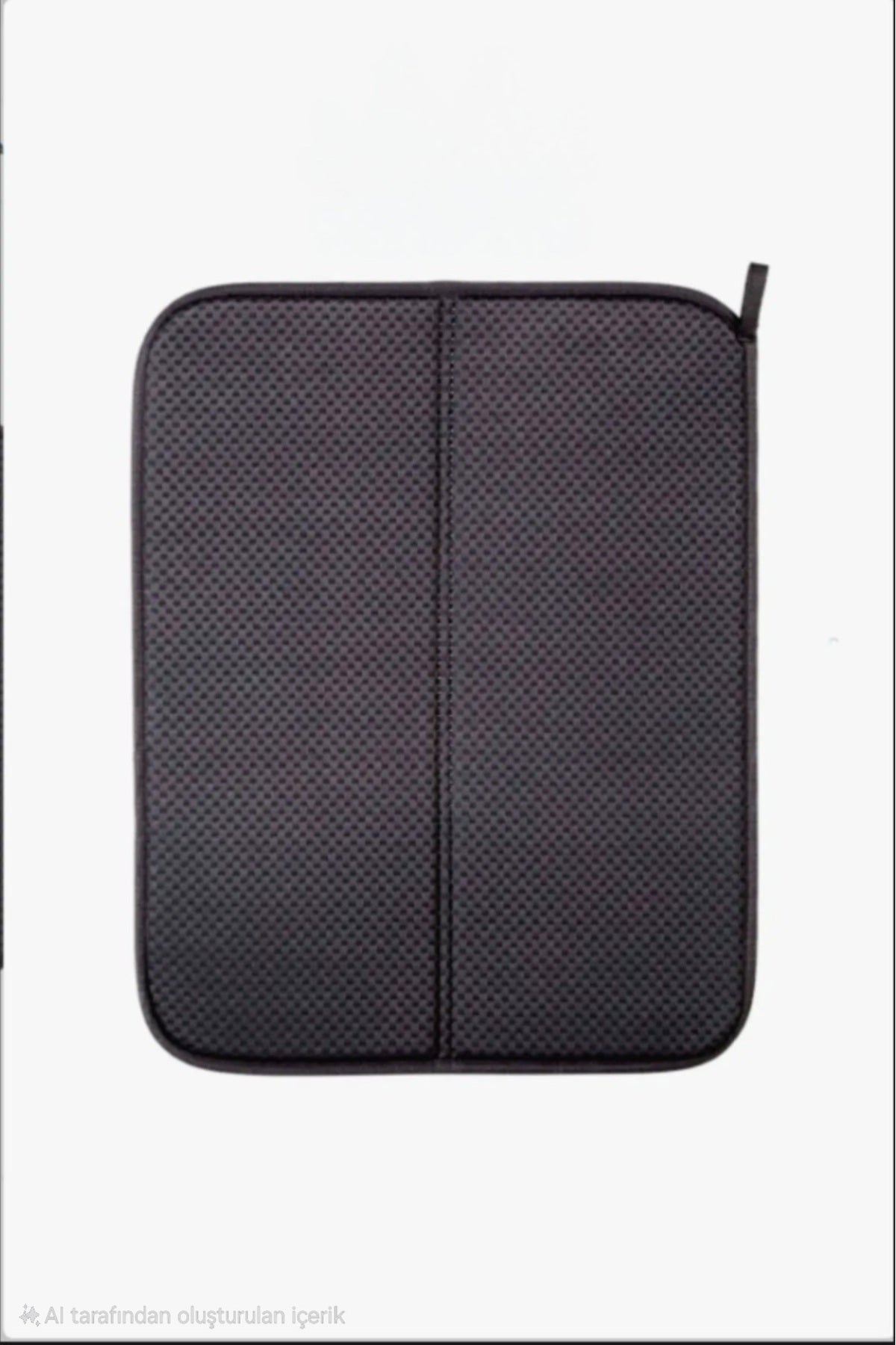 Bulaşık Matı - Süper Emici Bulaşık Kurutma Örtüsü 45x36 cm, Katlanabilir Antrasit Mat