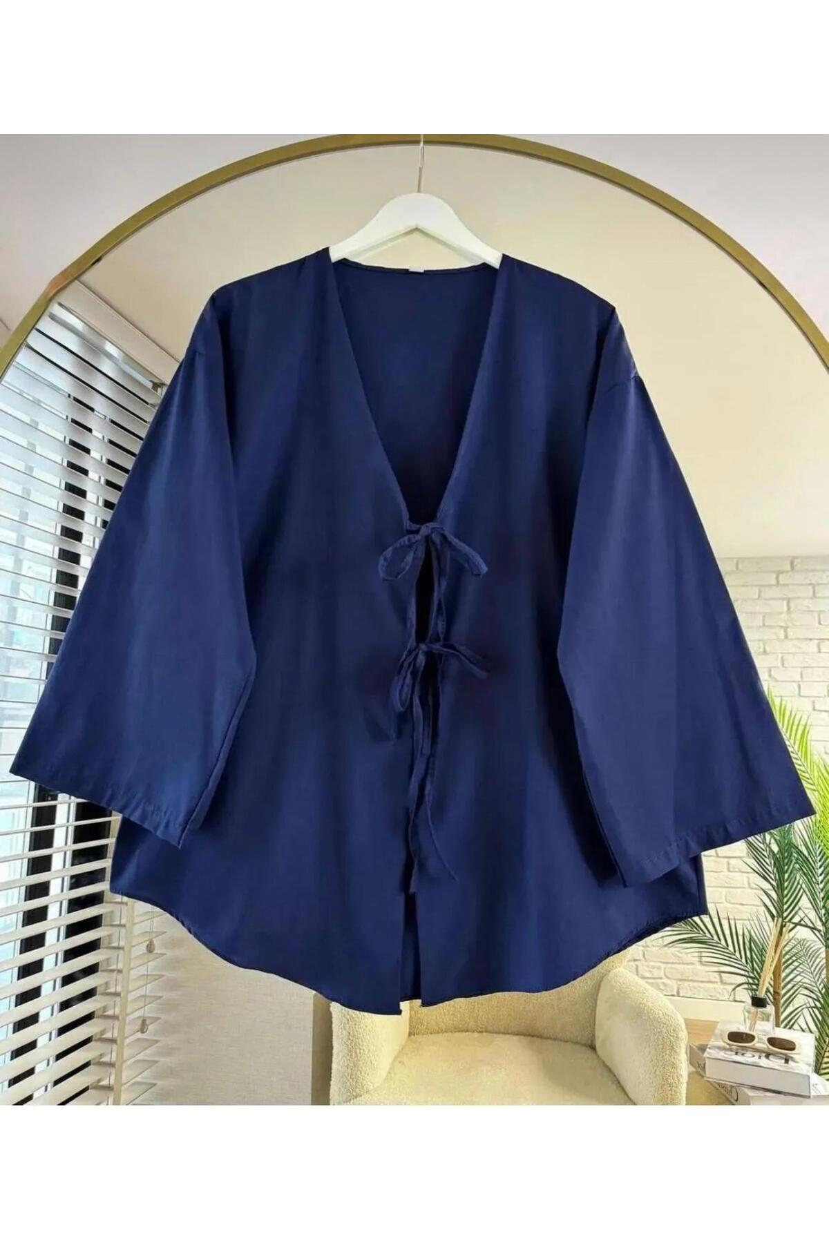 Önü Baglamalı Kimono