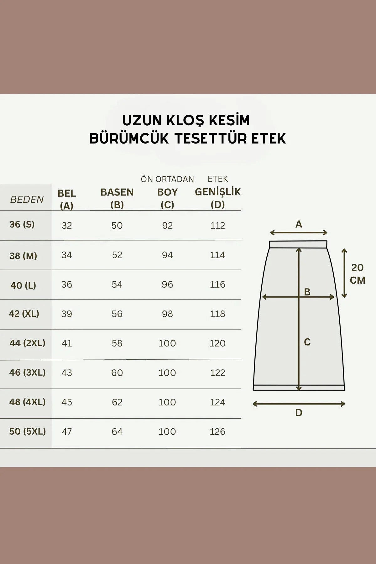 Leopar Desenli Uzun Bürümcük Kloş Etek