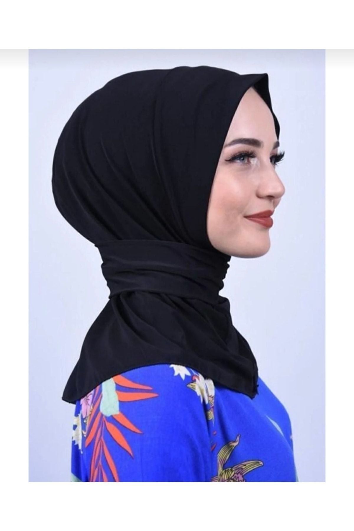 Çıt Çıtlı Bone Tesettür Mayo Üstü Uyumlu Deniz Ve Havuz Bonesi Hijab Lacivert